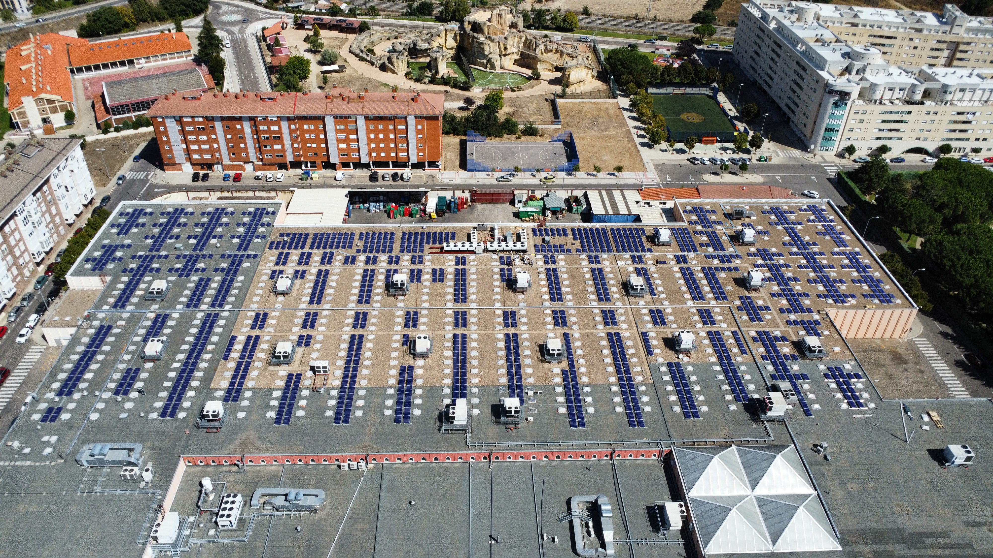 Instalación en nave logística